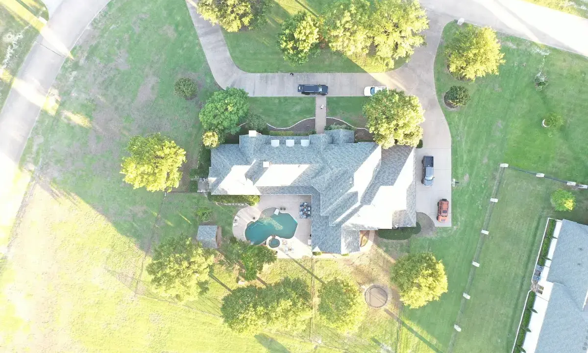 New shingle roof installation on a home in French Valley